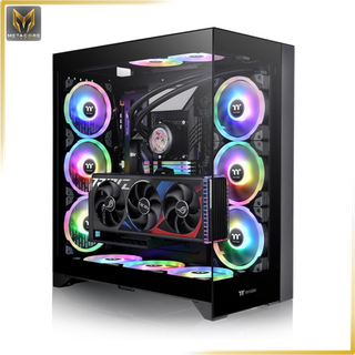 کیس کامپیوتر ترمالتیک مدل CTE E660 MX ARGB Mid Tower مشکی