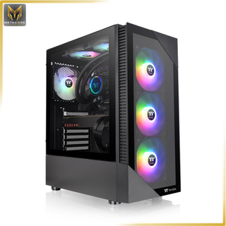 کیس کامپیوتر ترمالتیک مدل VIEW 200 TG ARGB Chassis Black