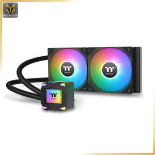 خنک کننده پردازنده کولر مستر پردازنده LA240 ARGB Sync AIO Black