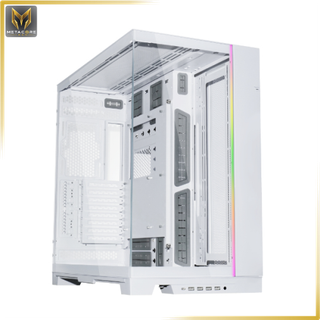 کیس کامپیوتر از برند لیان لی مدل Lian Li O11 DYNAMIC EVO XL White سفید RGB